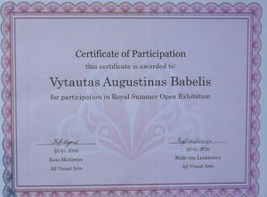 Royal Summer Open Exhibition 2015, London Royal Summer Open Exhibition 2015, London
